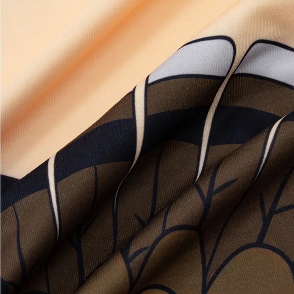 Thanksgiving Turkey print LS shirt for women size M fall multicolor ships fast! - Picture 6 of 7